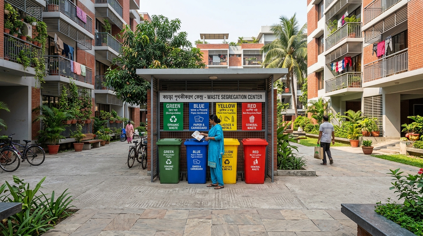 বাসাবাড়ির ময়লা আলাদা (Segregation) করার সহজ নিয়ম