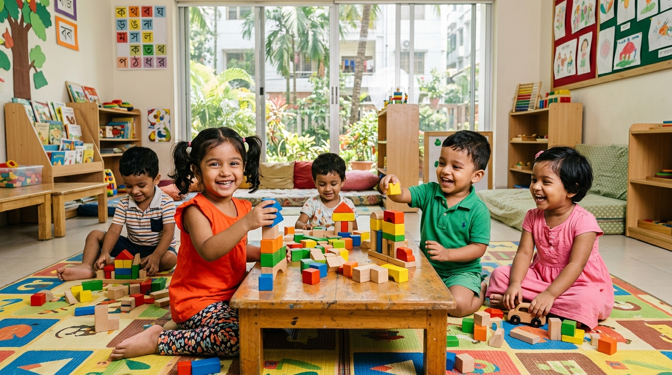 Khude Bari Daycare Hero Image