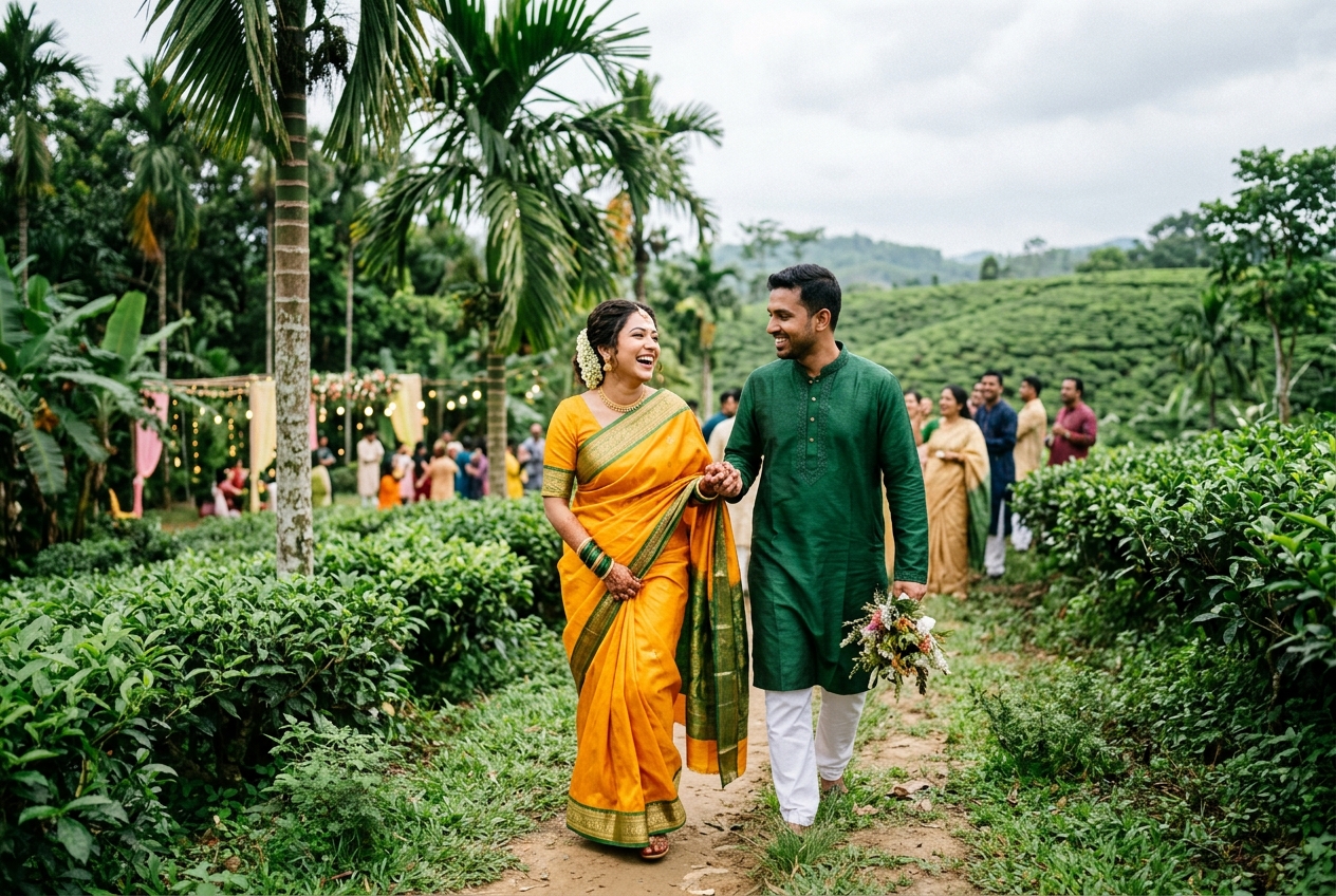 Sylhet Gaye Holud garden photo