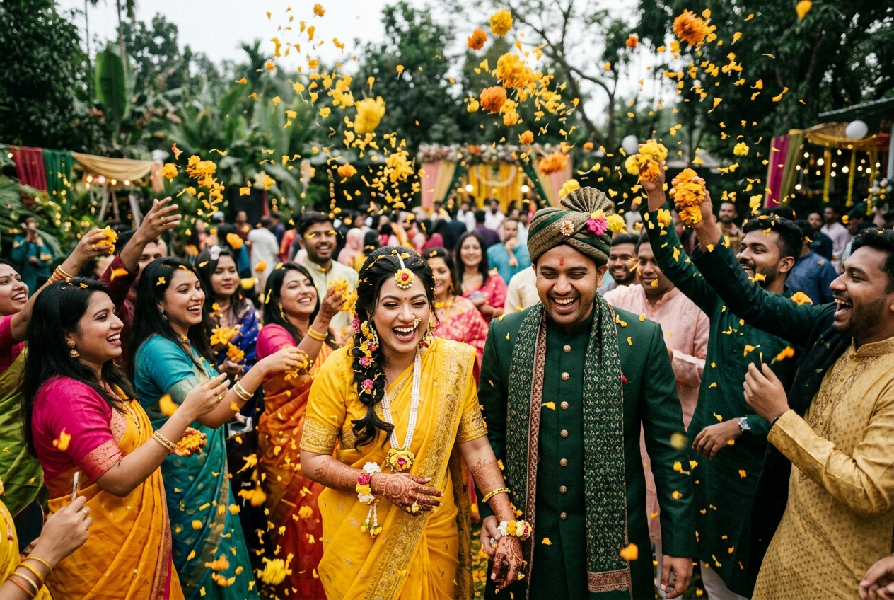 Sylhet Garden Gaye Holud Film Still