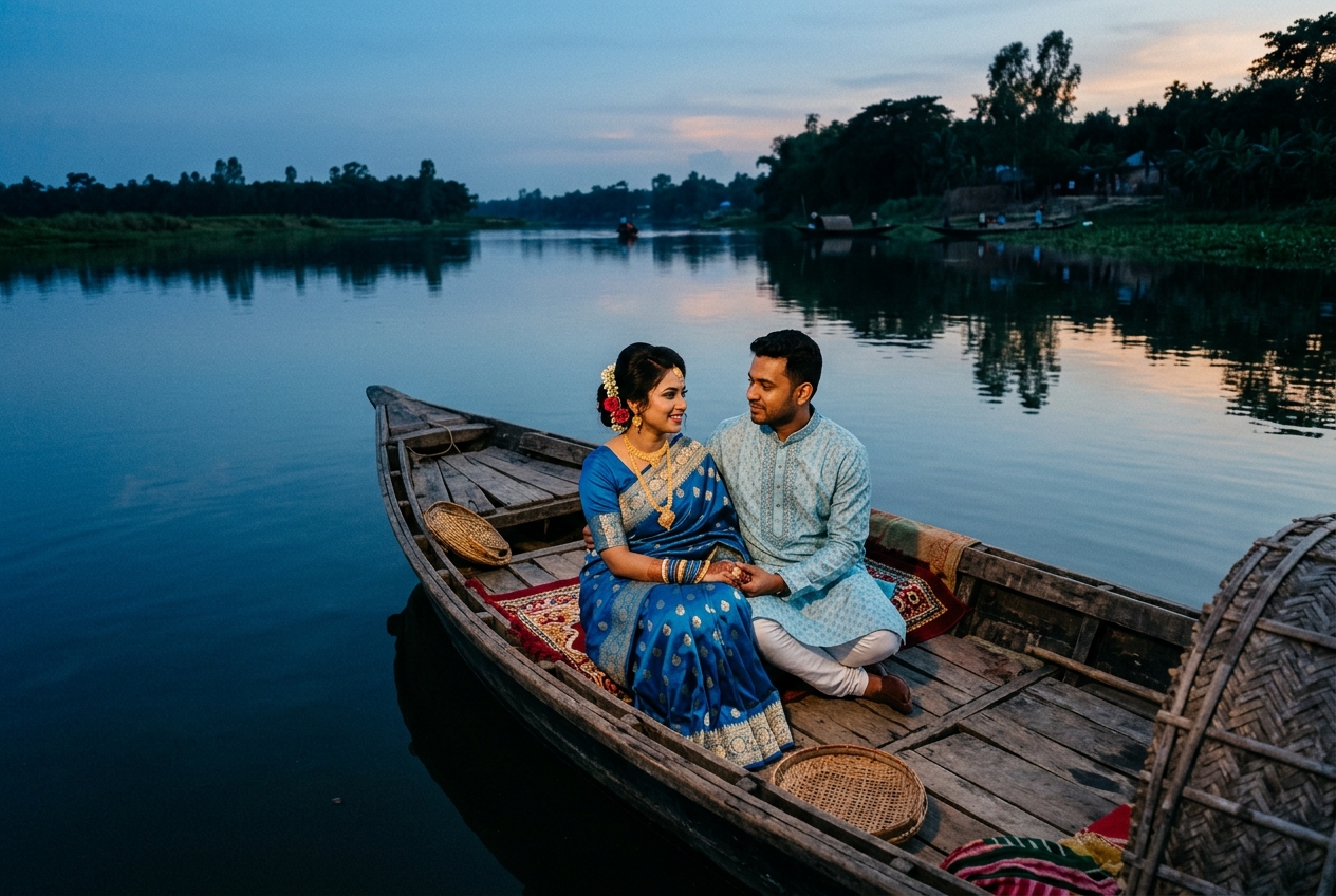 Sonargaon Riverside Boat Film Still